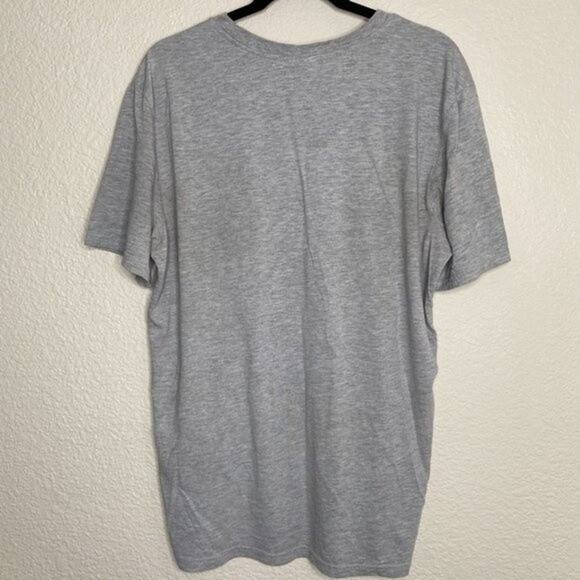 UNK NBA Blue Label Gray Brooklyn Nets Spellout Tee Large - Picture 5 of 6
